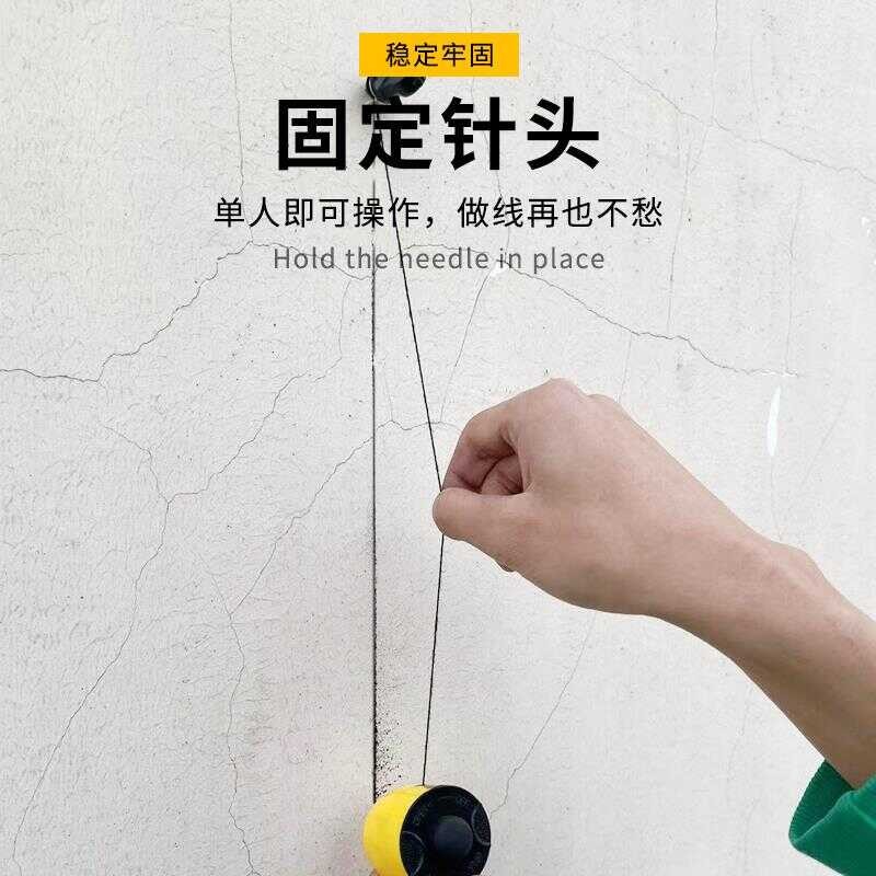 Manual Ink Marker Bamboo Carpenter Line Drawing Tool Hand Crank Gourd ...