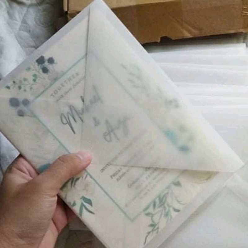 10pcs Transparent Envelope 4R 5R for Vintage Envelope Wedding ...