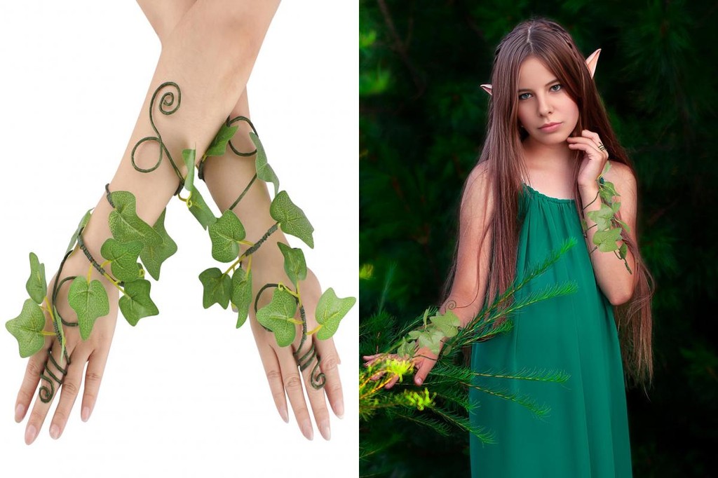 Oneworld Ivy Arm Wraps Woodland Fairy Bohemian Fairy Festival Jewelry ...