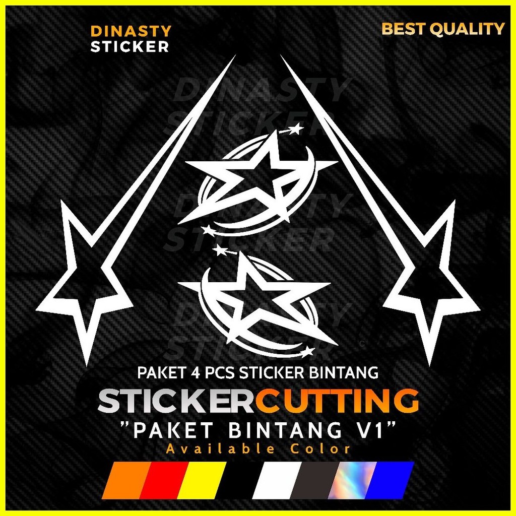 Sticker CUTTING PACKAGE OF ESTETIC STAR CIRCLE OF V1 | Shopee Philippines