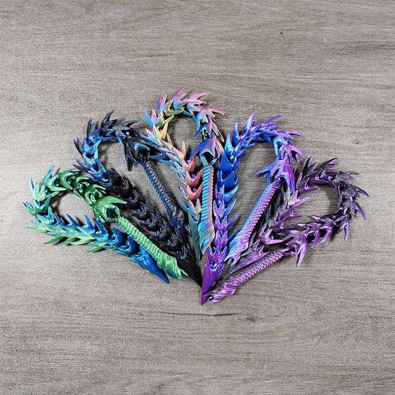 3D Printed Thunder Whip Toy Nezha 2 Shen Gongbao Weapon 35cm Realistic ...