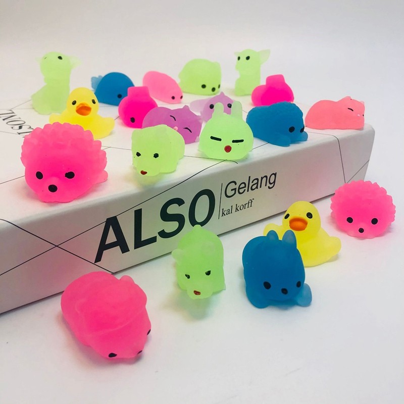 Squishies Squishy Toy 10pcs Party Favors for Kids Mochi Squishy Toy ...
