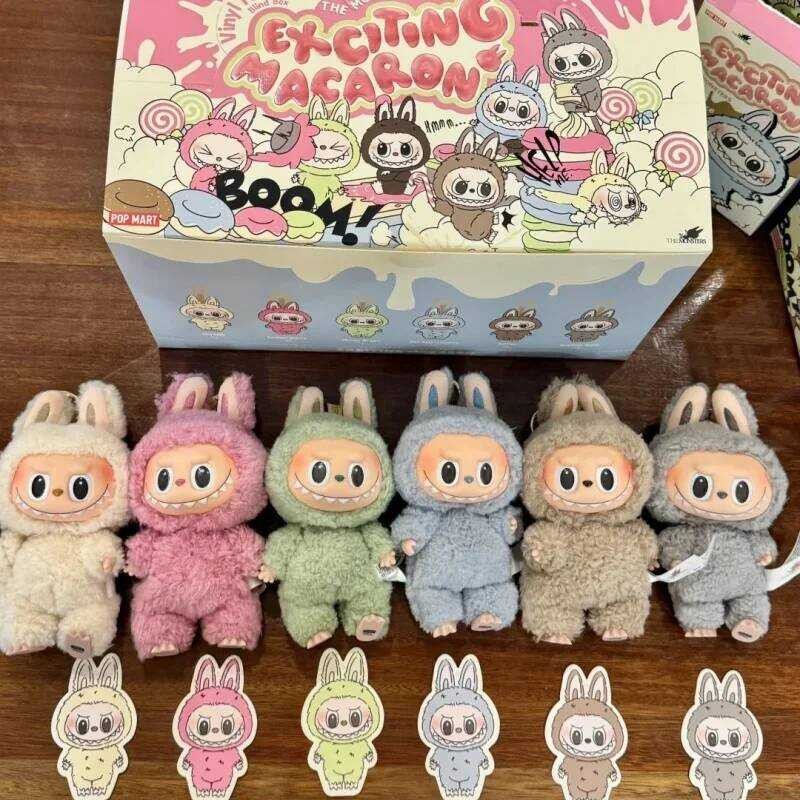 Labubu 3 Blind ∫ Box Toy Anime Figure Vinyl Pendant Doll Monsters ...