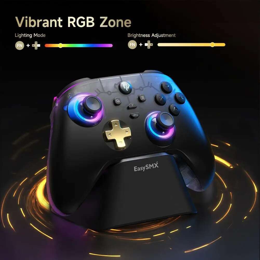 Gamepad New Remote Universal Grip For PC/Switch/TV/Phone With Charging ...