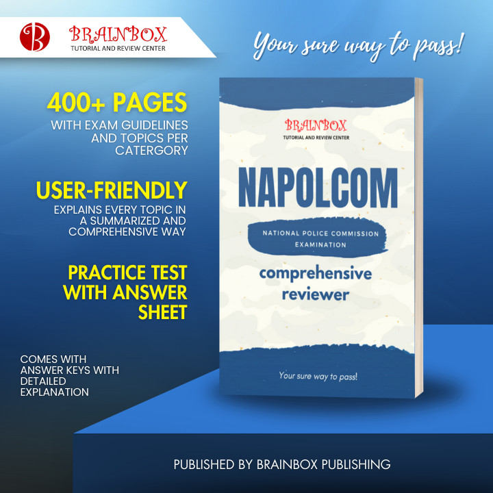 Napolcom Entrance Examination Reviewer (Latest Edition) | Shopee ...