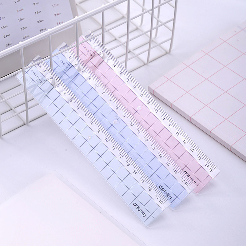 Deli 190mm Ruler Mixed | Shopee Philippines