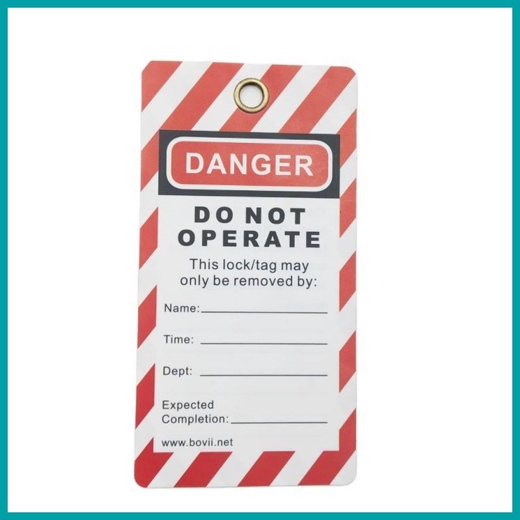 Waterproof Safety Lockout Warning Tag PadLock Danger Do Not Operate ...