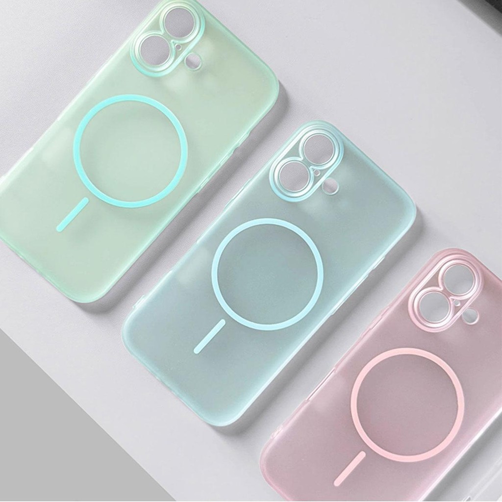 Summer Edition Ultra-thin Semi-transparent Frosted Soft Border Case For ...