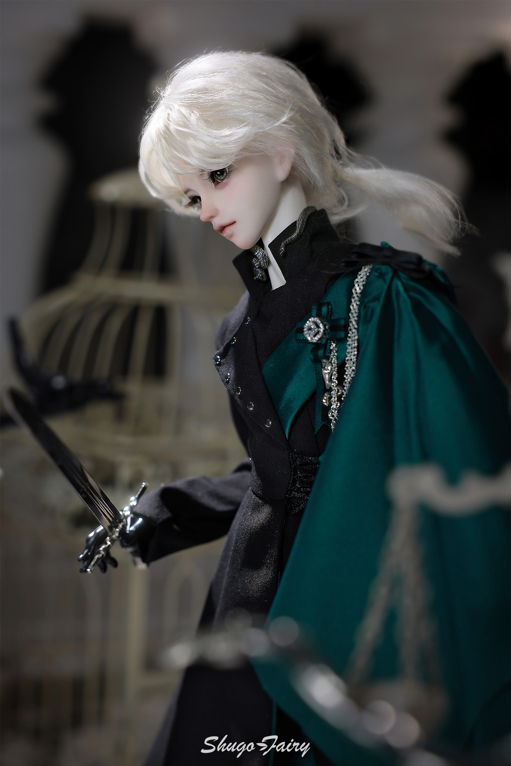 Bjd Doll 1/4 Julia C Full Set Cool Lolita Prince Series European ...