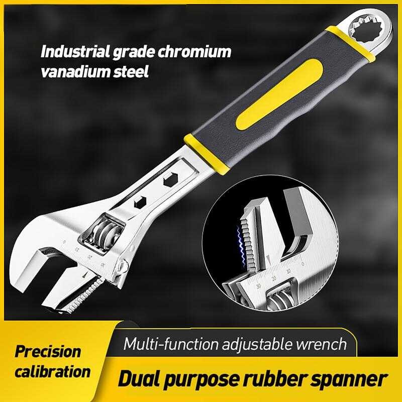 Cc0 Heavy Duty Adjustable Wrench / Katala Enlarge Open Monkey ...