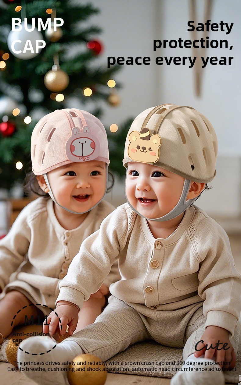 Anti fall hat for babies, infants, and children to learn how to walk ...