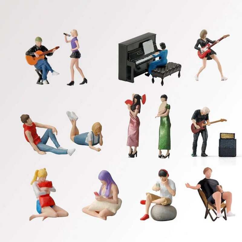 1/64 Scale Figure Band Singer Model Resin Miniature Figures Ama ...