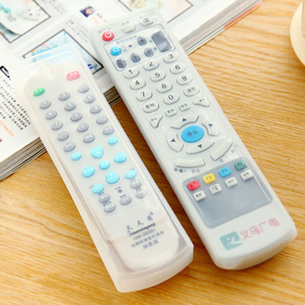 Transparent Silicone Remote Control Cover Case TV Air Conditioning ...
