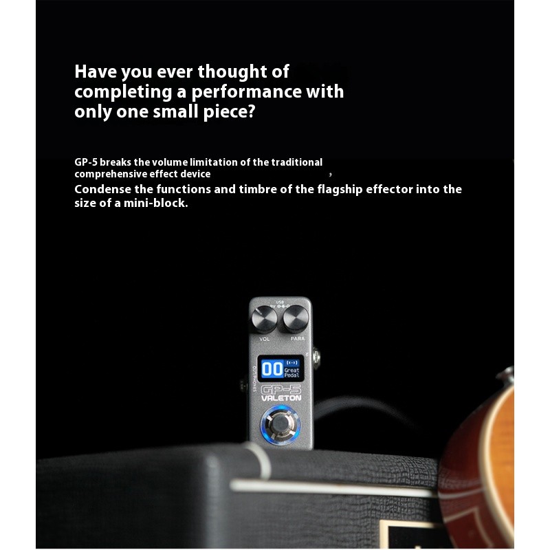 Valeton Electric Guitar Integrated Effect Device GP-5 Stubborn Single ...