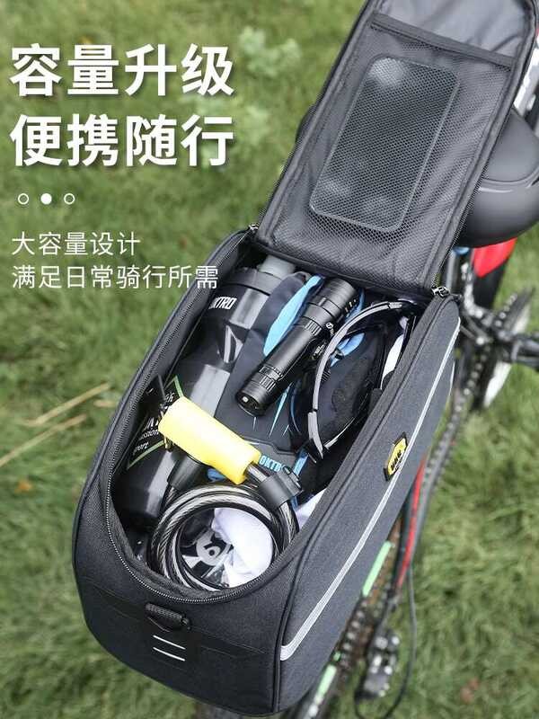 bike backpack, rear Mountain shelf bag, bike tail bag, storage camel ...