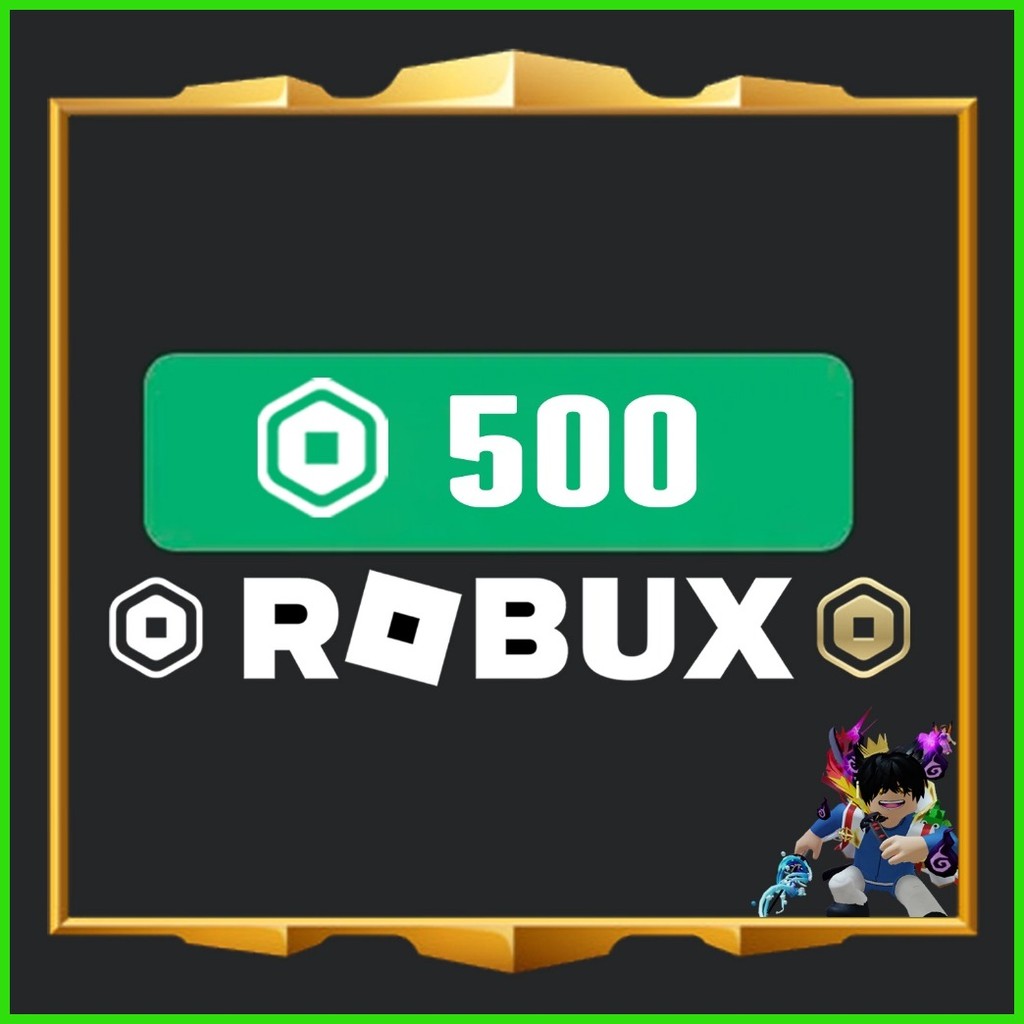 Roblox Super Cheap Robux Small Package with instruction stickers ...