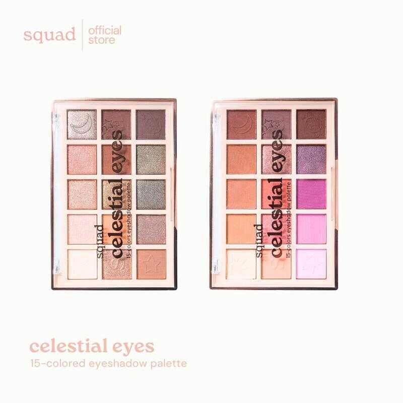 Squad Cosmetics Celestial Eyes Eyeshadow Palette | Shopee Philippines
