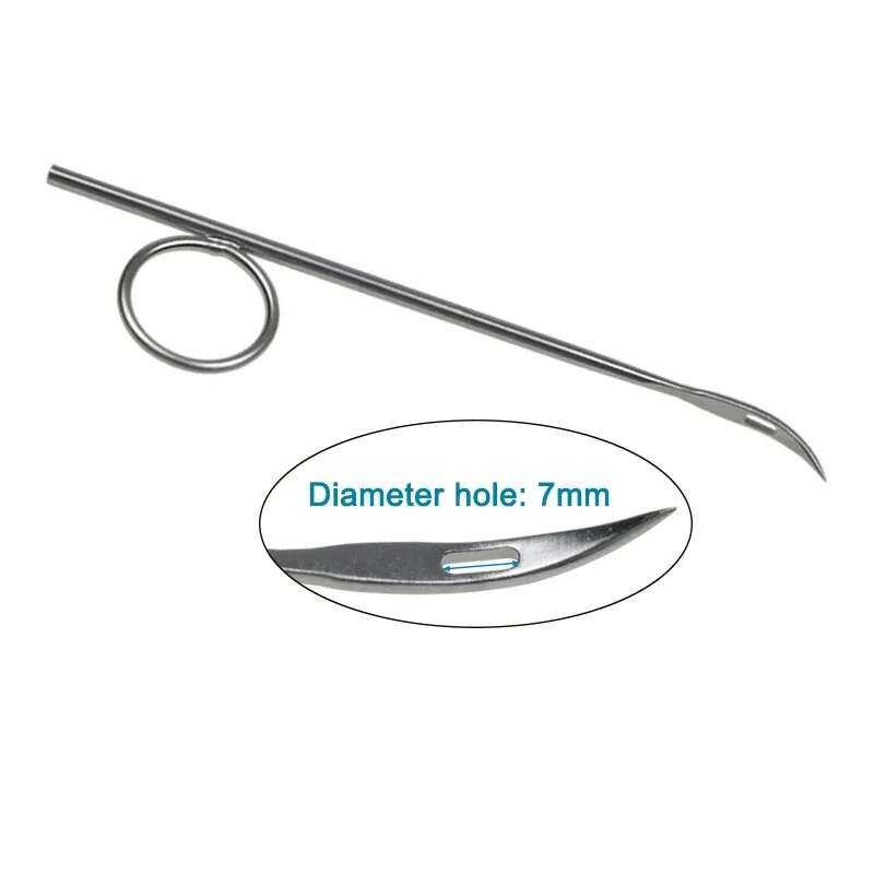 GREATLH Stainless Steel Wire Guide Wire Threading Needle Tool ...