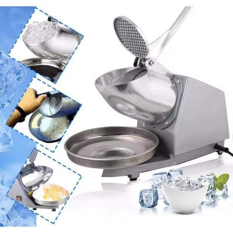 Heavy Duty Commercial Electric Ice Crusher (500W) (Grey) | Shopee ...