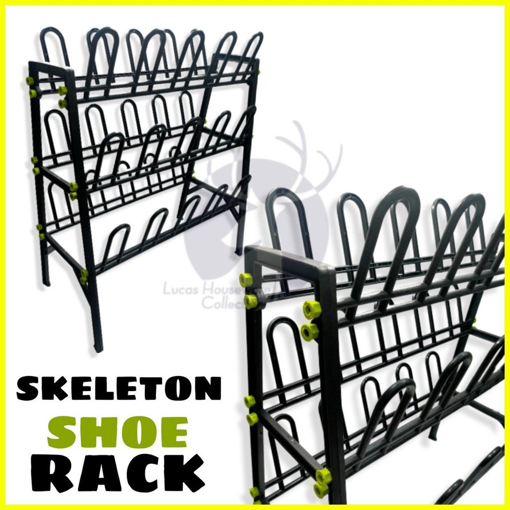 SKELETON SHOE RACK / SHOE ORGANIZER RACK / SHOE SHELF / SHOE STORAGE ...
