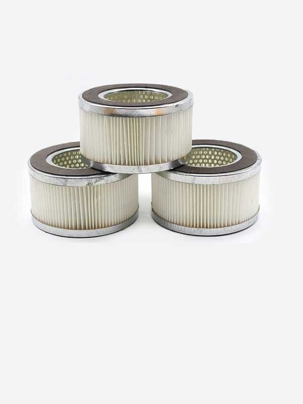 Piston Compressor Silencer Pump Cotton Air Dust Removal Paper Filter ...