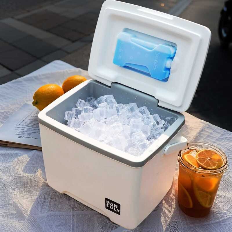 Special Ice Bucket for Street Vending Commercial Ice Making Stall ...