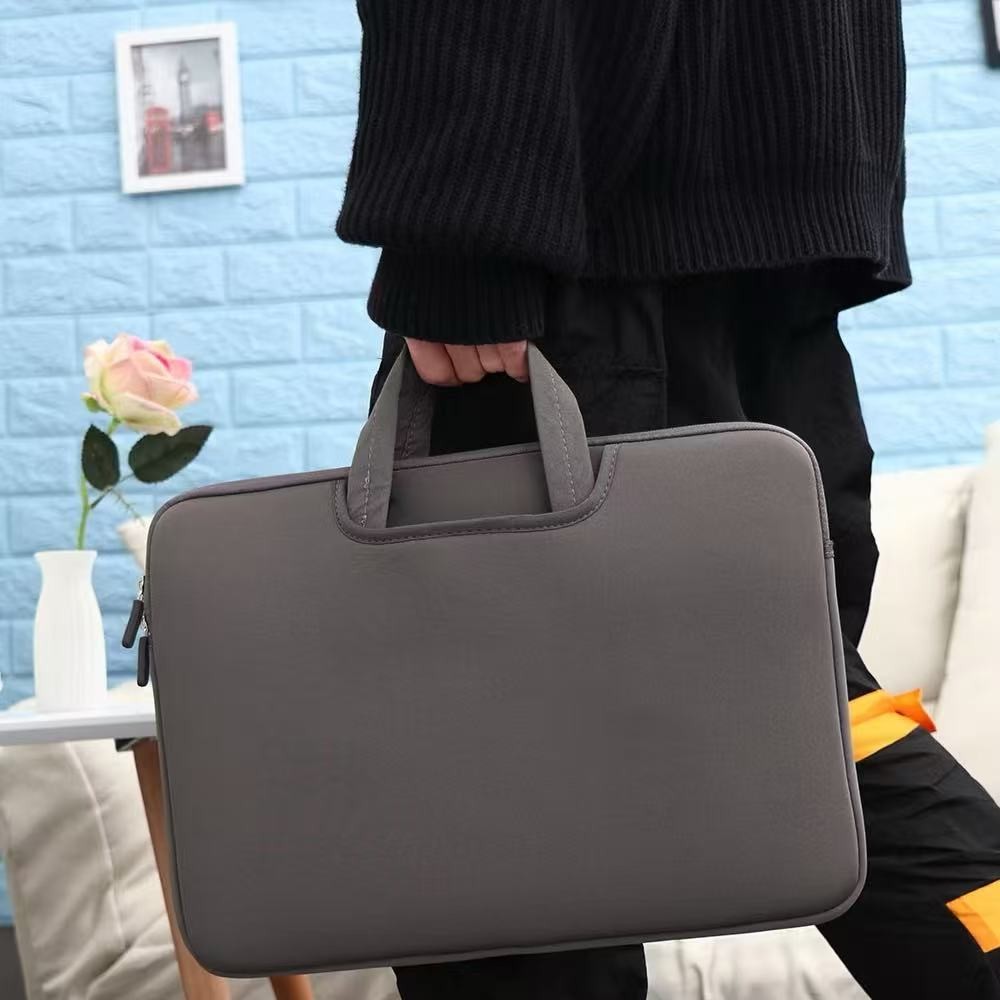 High end laptop bag 13/14/15.6-inch zipper soft cover, briefcase ...