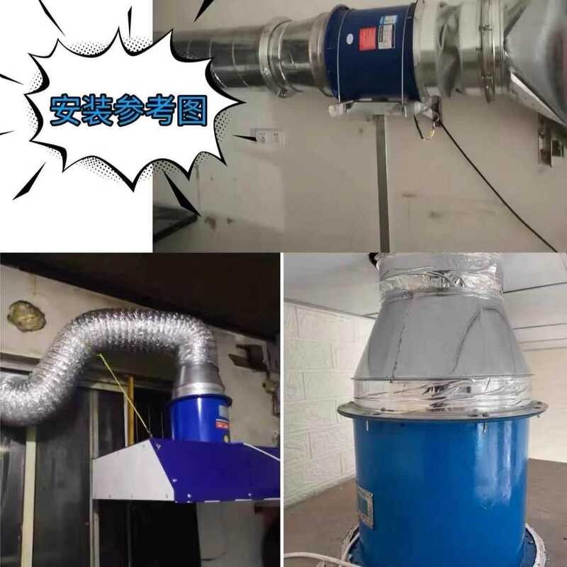 Fan Flange Axial Reducer Coupling Large and Small Head Smoke Exhaust ...
