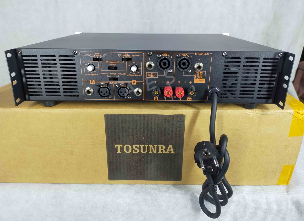 P3500S Super Professional 590 Watts RMS Tosunra Power Amplifier Pure ...