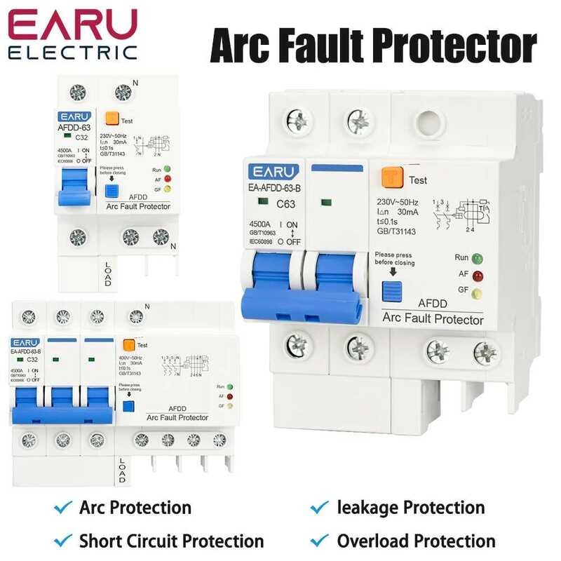 Switch Circuit AFDD Fault Arc Protector Residual Current Breaker Main ...
