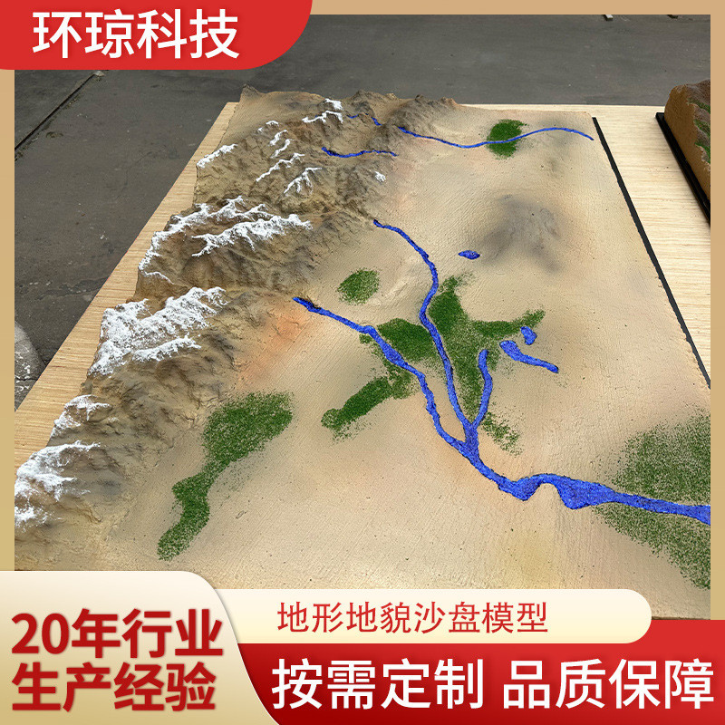 Topography And Topography Model Miniature Landscape Display Model ...