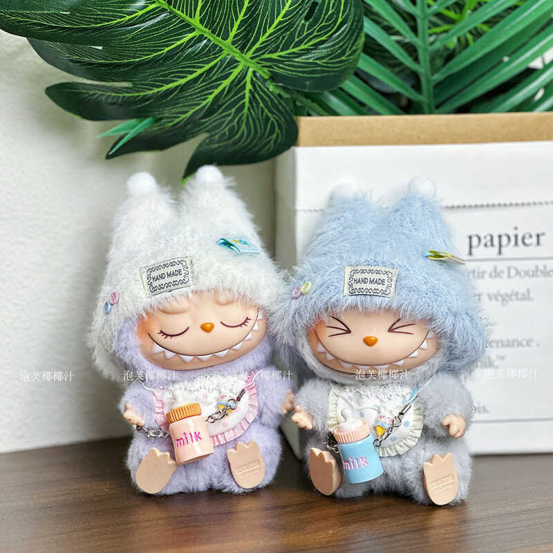 oll Clothes 17Cm Labubu First Second Third Generation Vinyl Blind Box ...