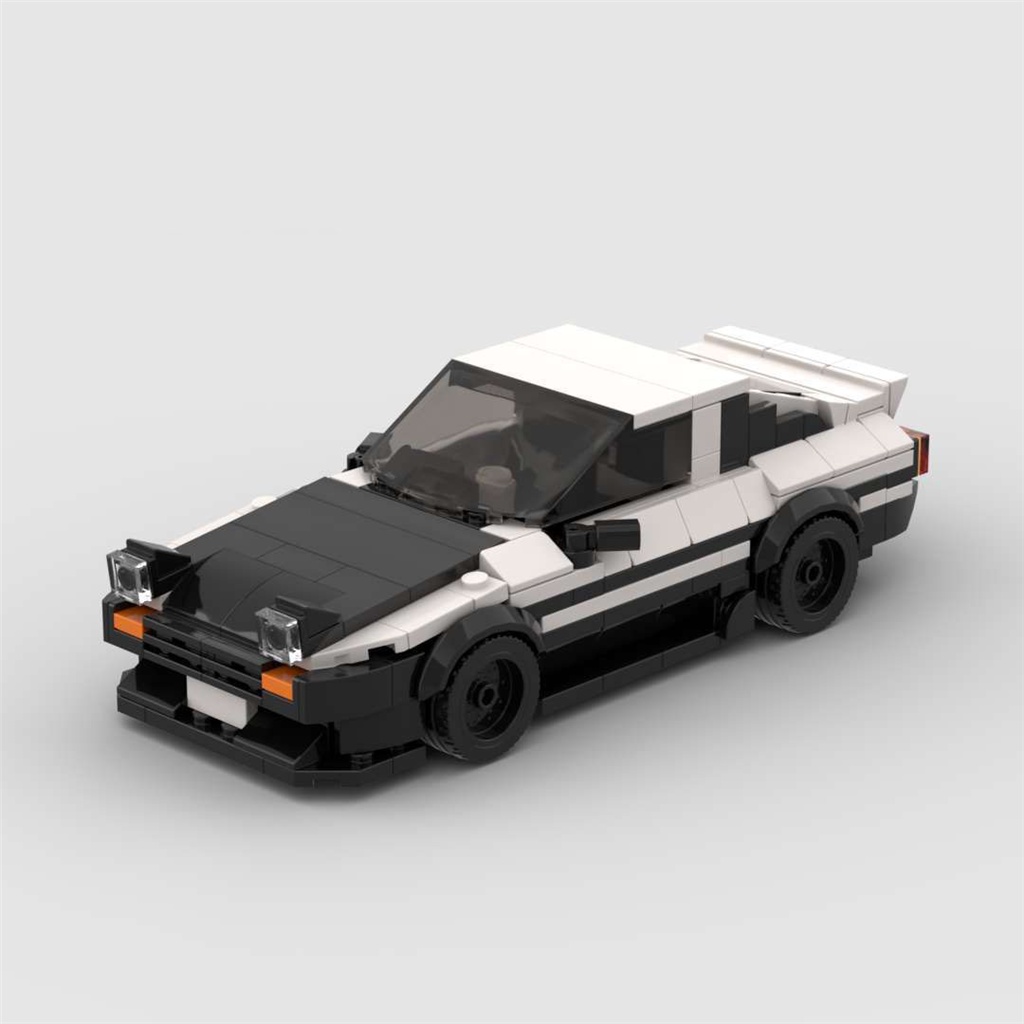 MOC Toyota AE86 Movie Initial D Super Racing Cars Building Blocks Toys ...