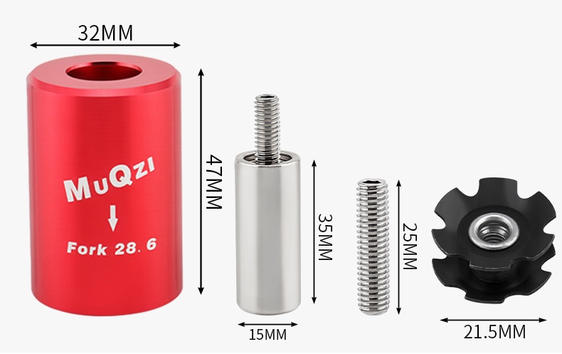 MUQZI Bicycle Fork Star Nut Setting Tool Headset Nuts Install