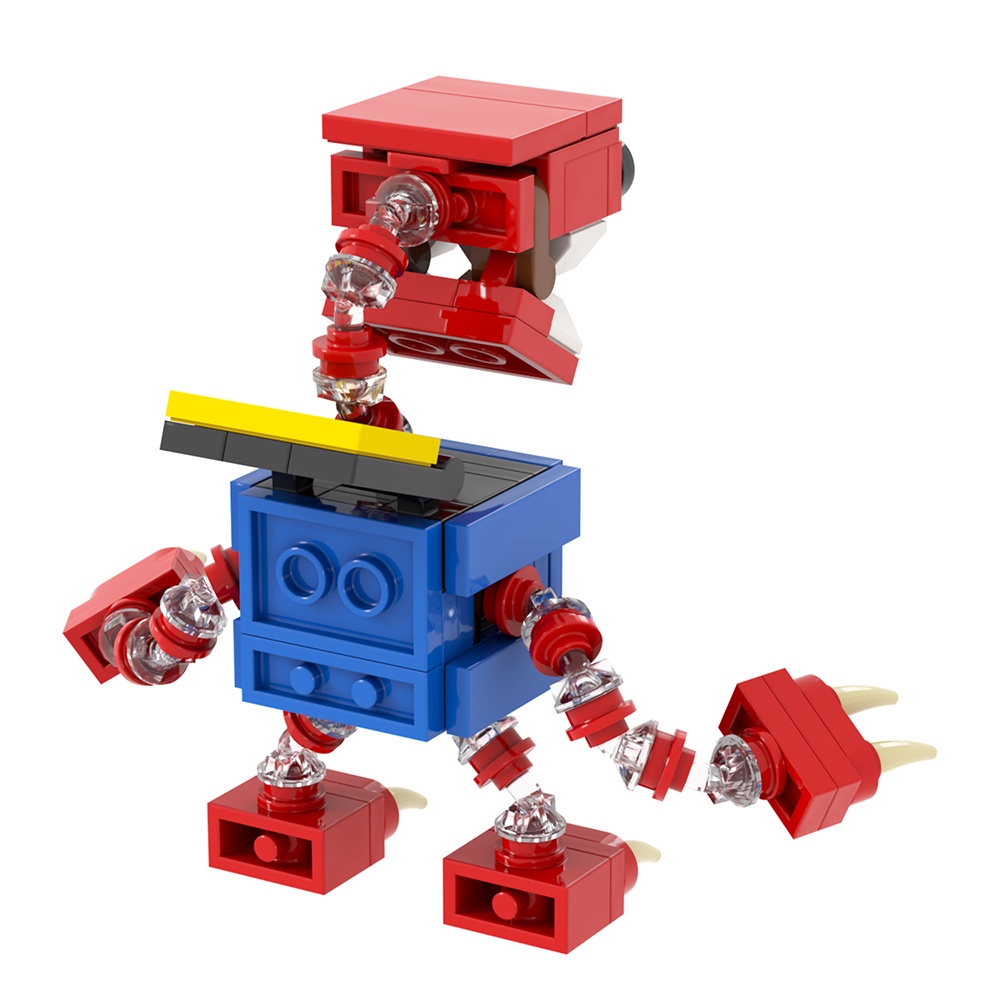 MOOXI Game Series 3D Model MOC Bricks Parts Boxy Boo Building Blocks ...