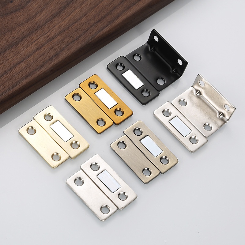 Super Thin Stainless Steel Hidden Magnetic Door Catch Latch Cabinet ...