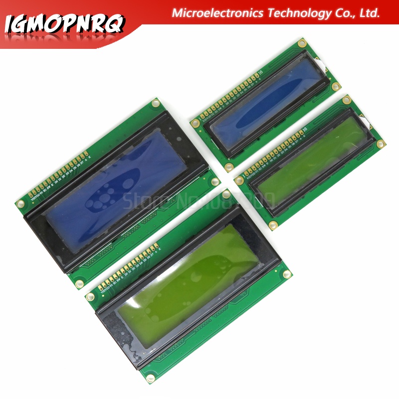 1PCS LCD2004+I2C 1602 2004 20x4 2004A Blue/Green screen Character LCD ...