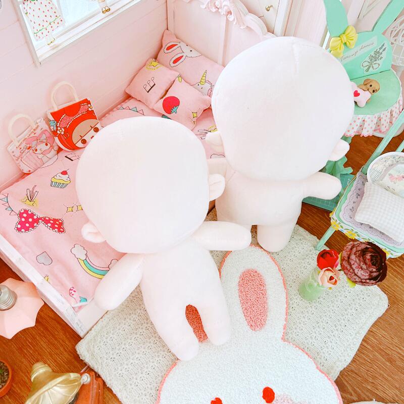 20cm Body Glossy Doll Humanoid Doll Cute Humanoid Cotton Doll Plush Toy ...
