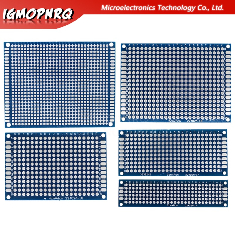 1pcs Double-Sided Protoboard Breadboard Universal Board 2*8cm 3*7cm 4 ...