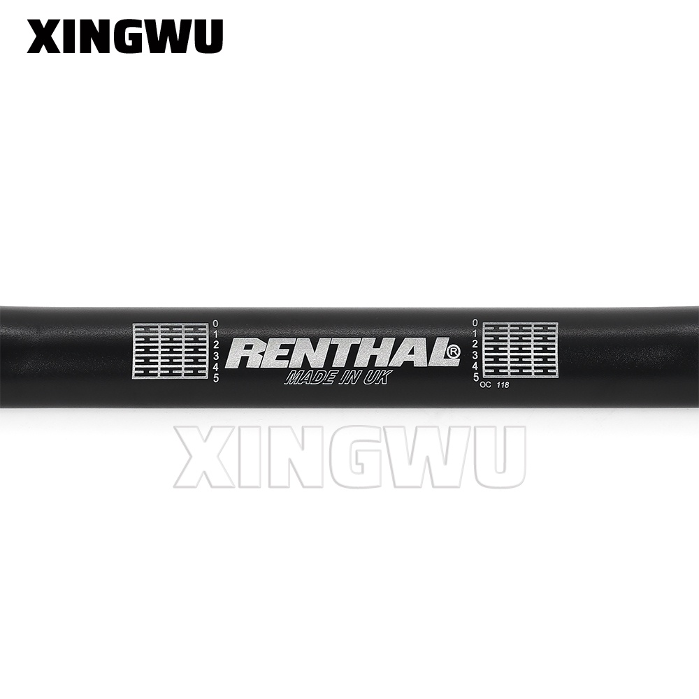 RENTHAL H971 Handlebar Universal Handle Bar Motorcycle Fat Bar 0.86 ...