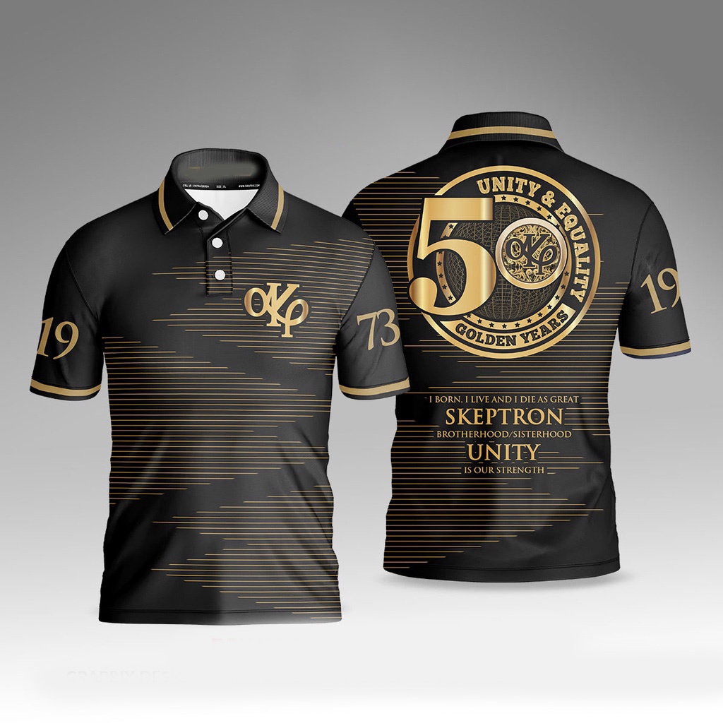 Akrho 50th Anniversary Polo Shirt V2 Full Sublimation Ready Stock ...