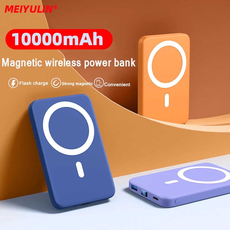 10000mAh Portable Wireless Power Bank 5000mAh 22.5W USB C