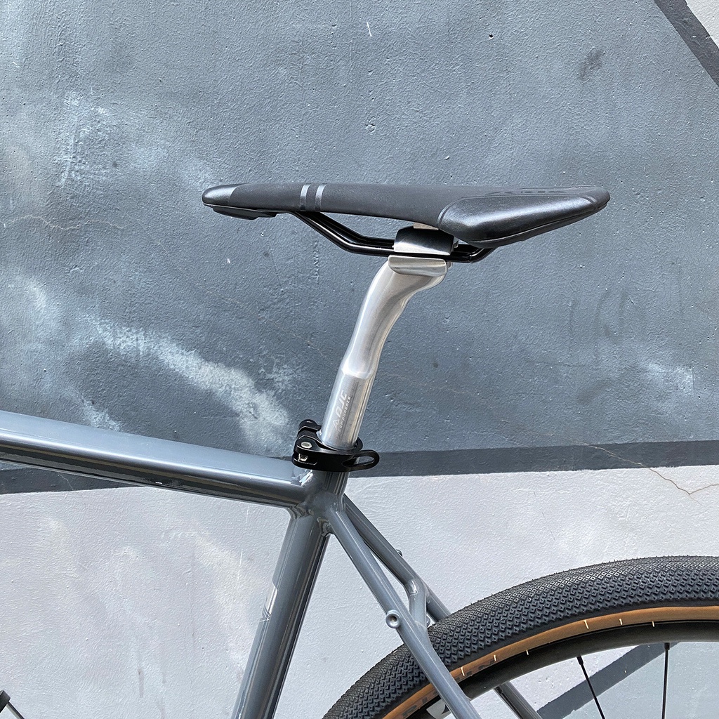 DJC ZOOM Bicycle Seat Post 25.4/26.8/27.2MM X230MM Seat Tube Chrome ...