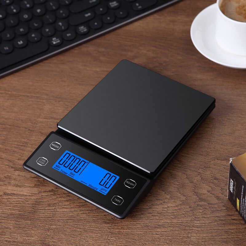 Weighing Scale Electronic Coffee Weight Balance Battery Operated Scales ...