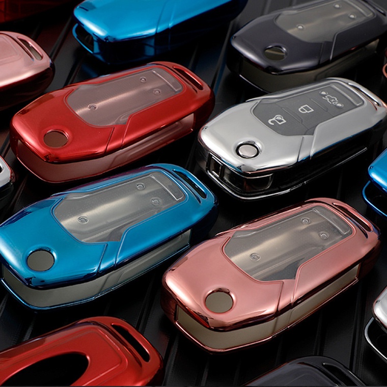ford car key case ford ranger Everest key cvoer ford 2/3buttons key ...