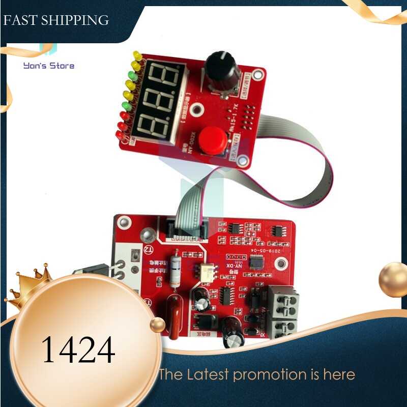 Ny-D02 40A 100A Double Pulse Spot Welding Hine Encoder Time LED Digit ...