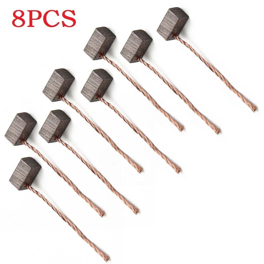 Carbon Brush J435A 100pcs Electric Brush Replacement Parts For 12V/24V