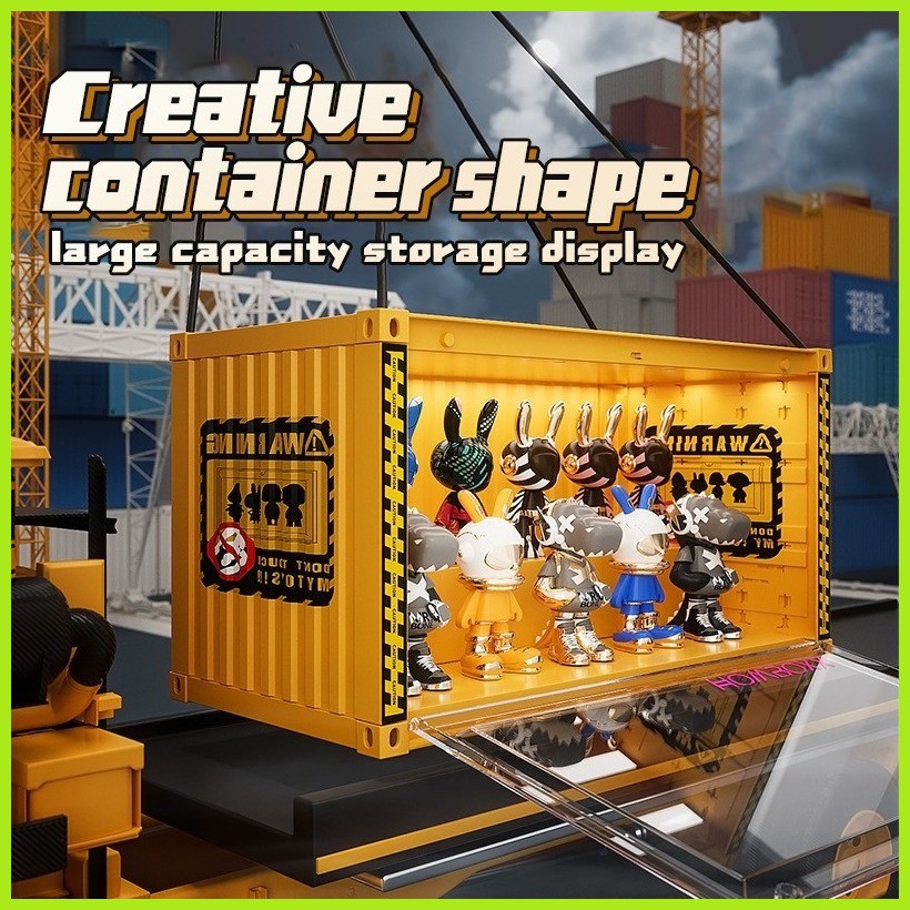 Magnetic Container Design Acrylic Display Case Pop Mart Popmart Storage ...