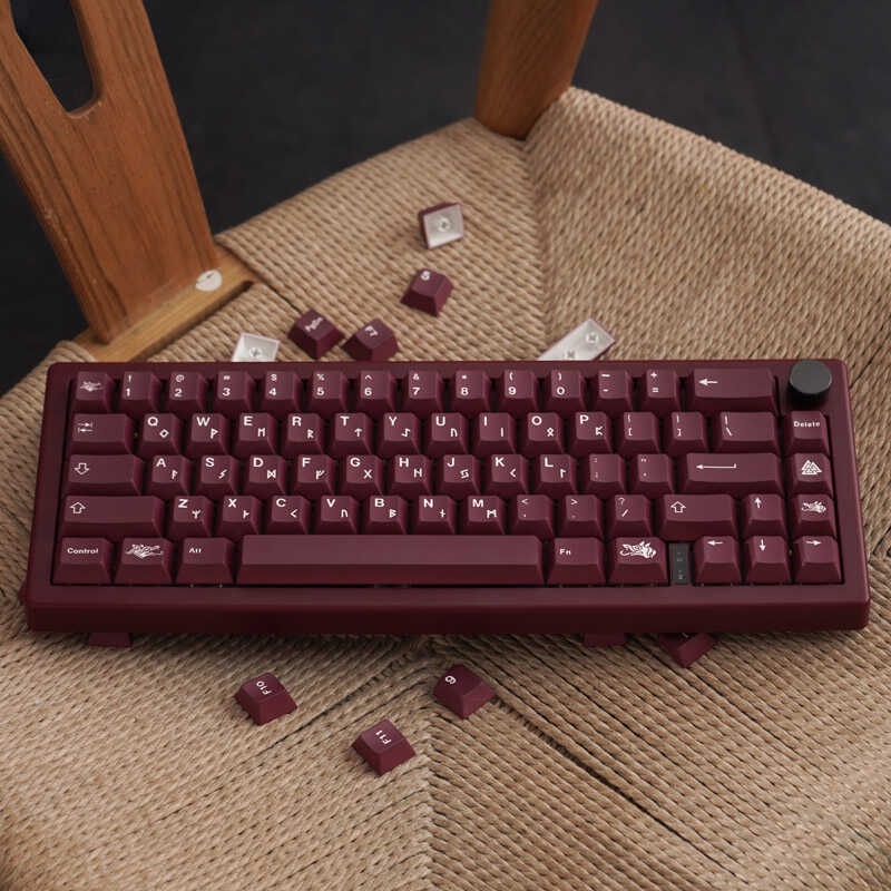 G 129keys keyboard Keycaps BLOT Blood Sacrifice Red - PBT Mechanical ...