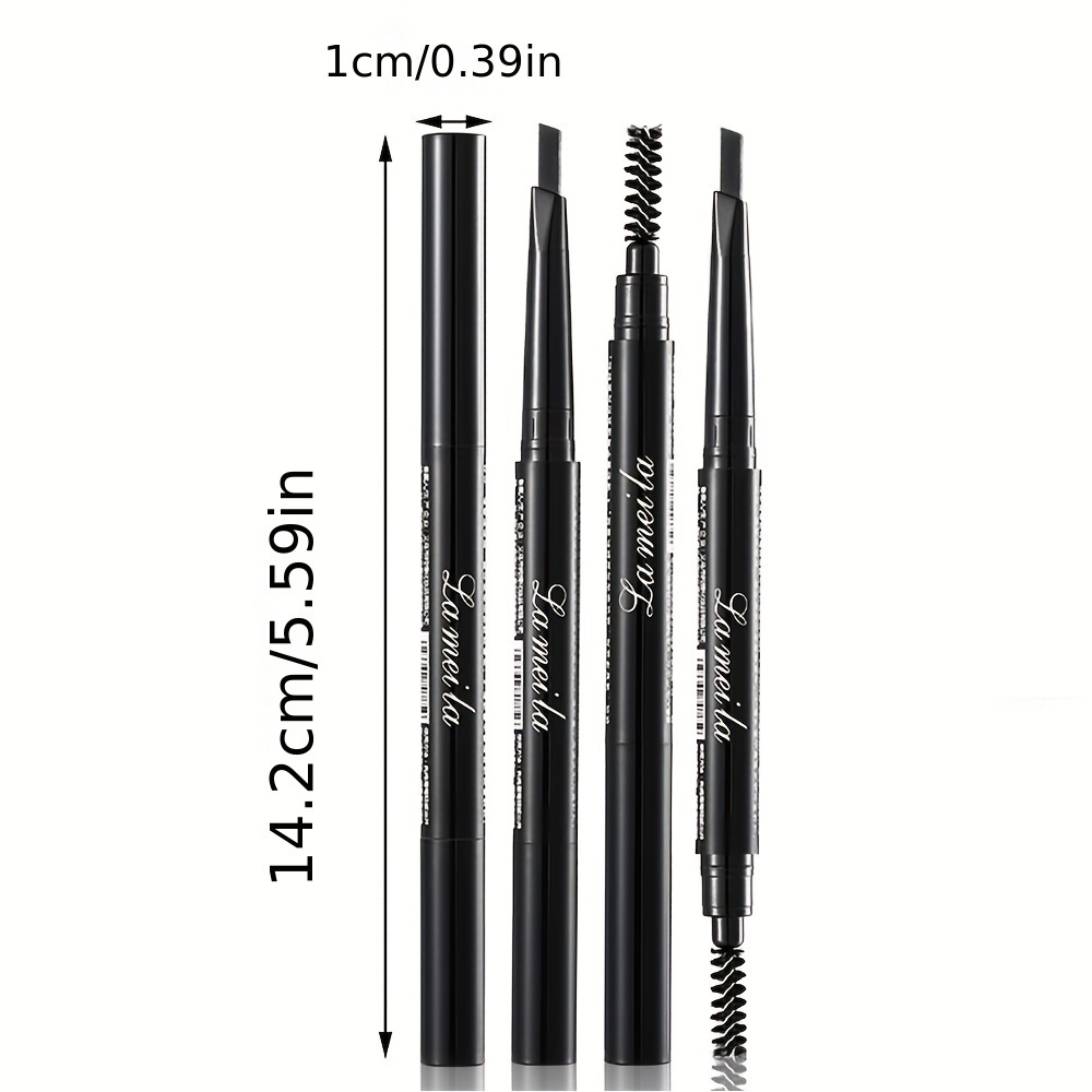 Festive Ultra-Fine Eyebrow Pencil, Double-Ended Angled Tip & Spoolie ...